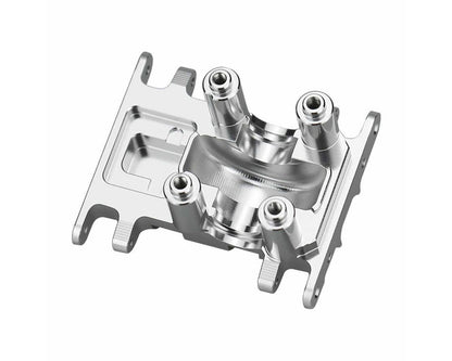 Hot Racing Axial SCX30 CNC-Machined Aluminum Skid Plate (Silver)