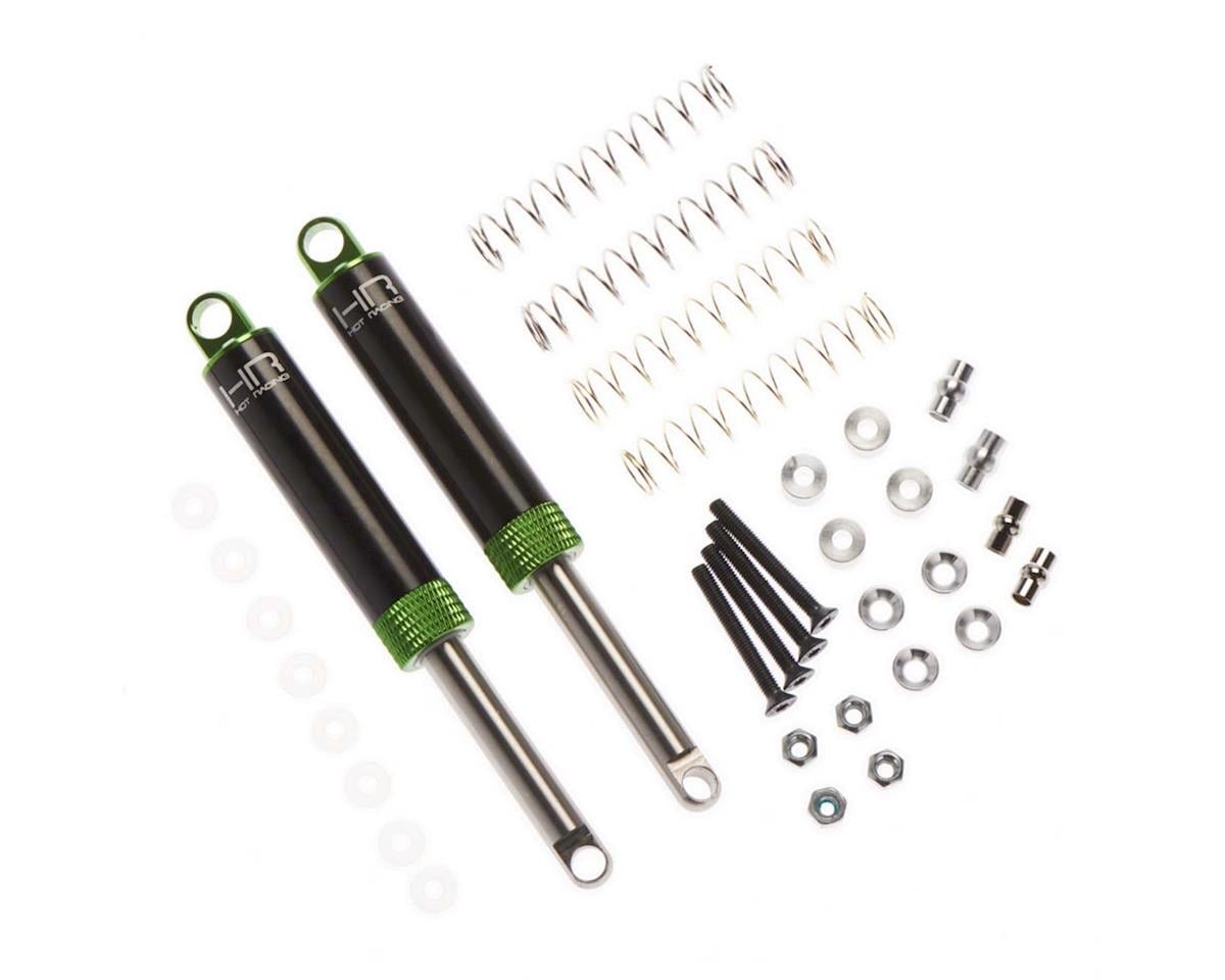 Hot Racing 100mm Internal Spring Air Shock (Green) (2)
