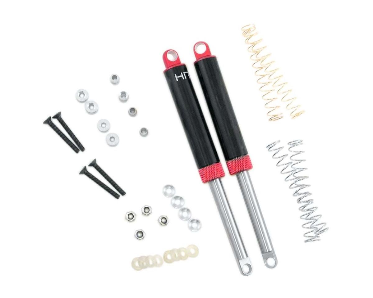 Hot Racing Red Internal Spring Air Shocks 120mm