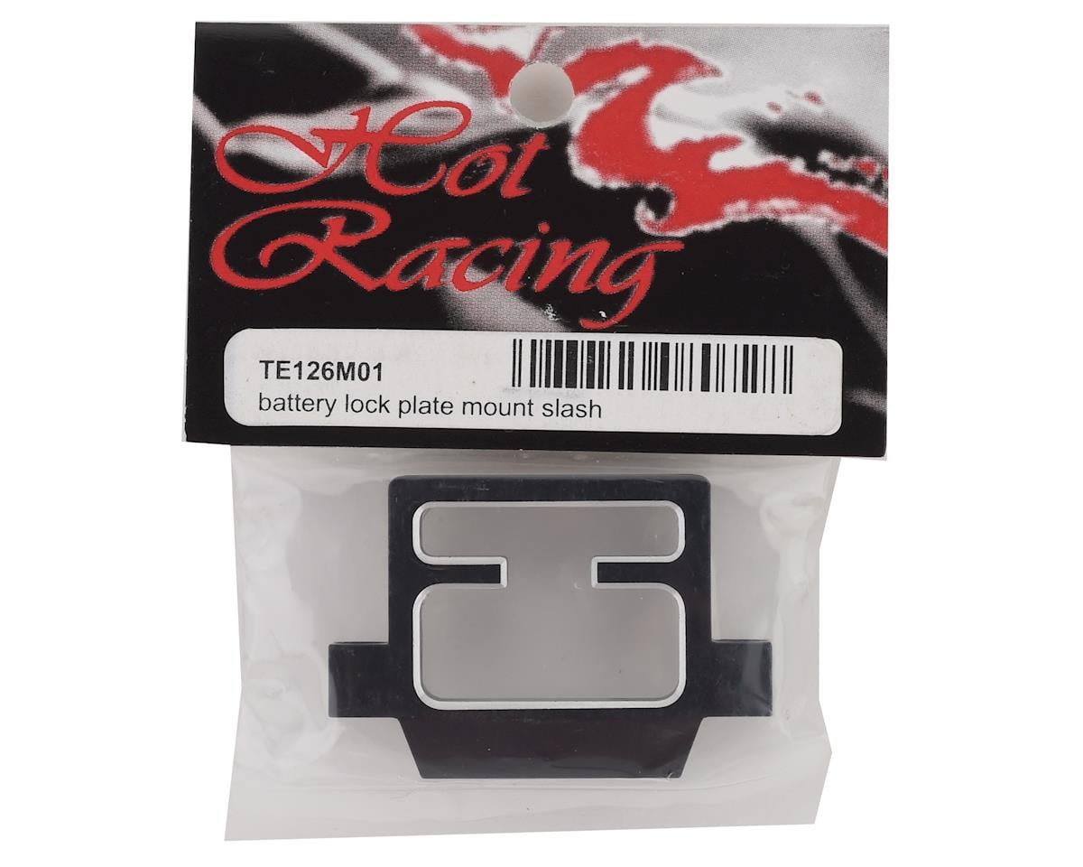 Hot Racing Aluminum Battery Hold Down Retainer for Traxxas Slash