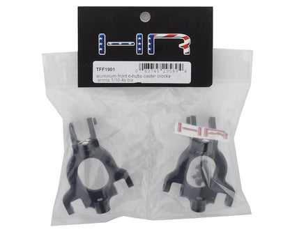 Hot Racing Arrma 4S BLX Aluminum Front C-Hub Caster Blocks (Black) (2)