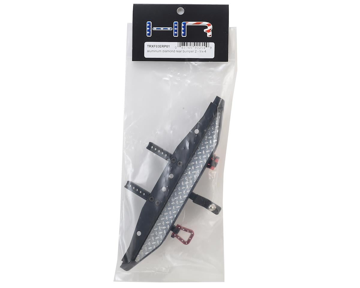Hot Racing Aluminum Diamond Rear Bumper for Traxxas TRX-4
