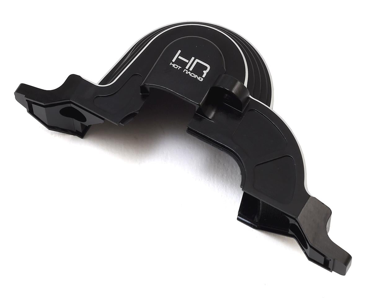 Hot Racing Aluminum Gear Box Cover for Traxxas TRX-4 (Black)