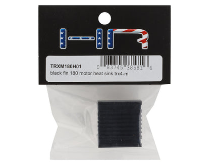 Hot Racing 180 Aluminum Motor Heat Sink for Traxxas TRX-4M (Black)