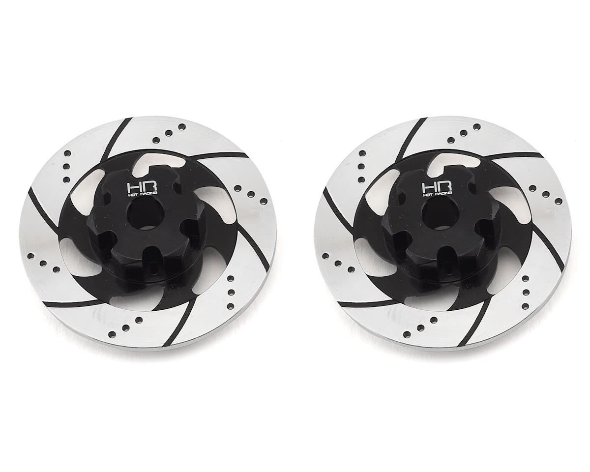 Hot Racing Aluminum Hub Hex w/Brake Disc for Traxxas UDR (2)