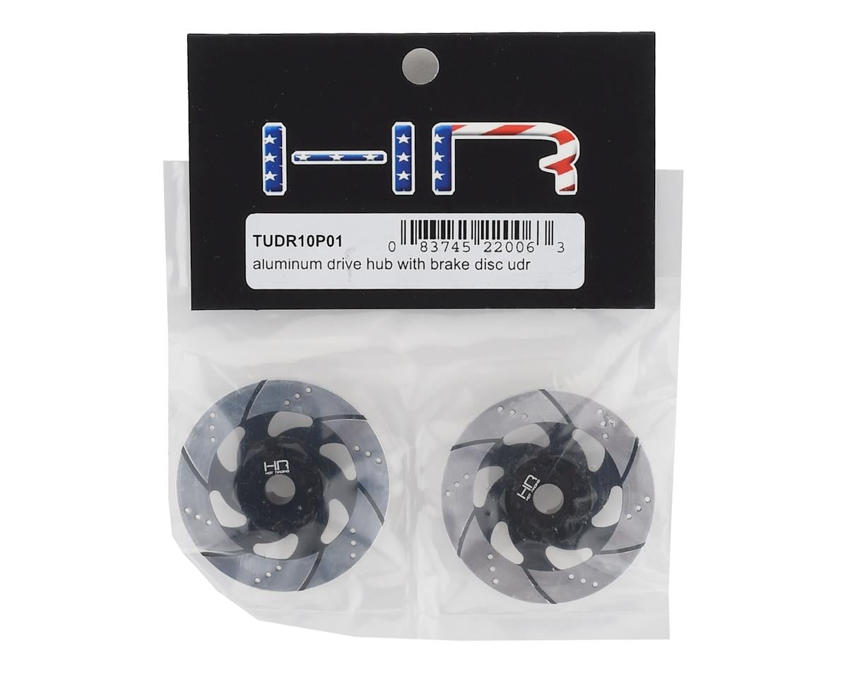 Hot Racing Aluminum Hub Hex w/Brake Disc for Traxxas UDR (2)