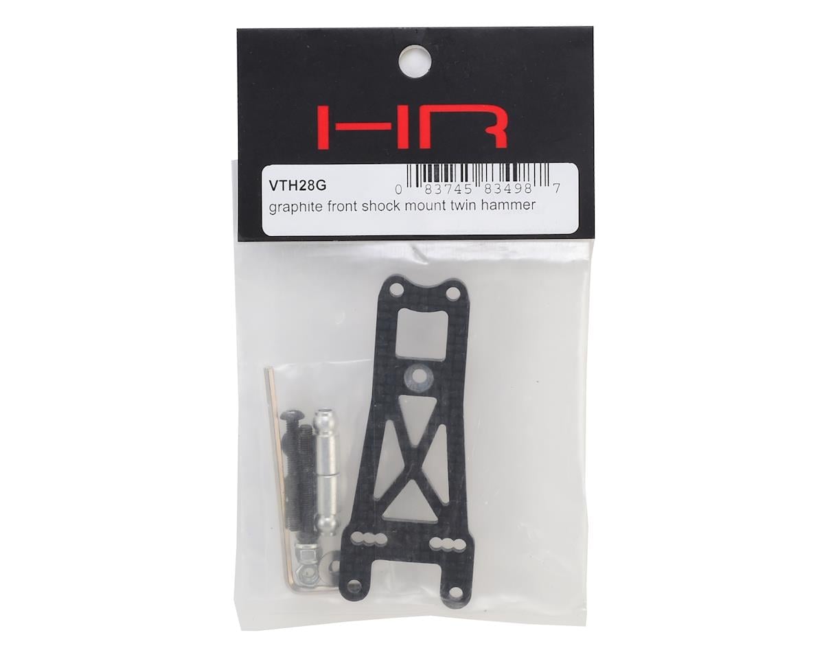 Hot Racing Vaterra Twin Hammers Graphite Front Shock Mount