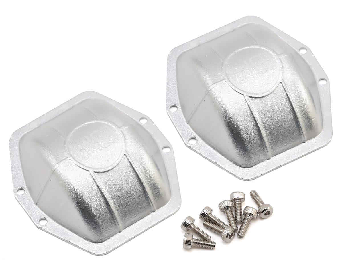 Hot Racing Axial Wraith Aluminum AR60 Axle Diff Cover (Silver)