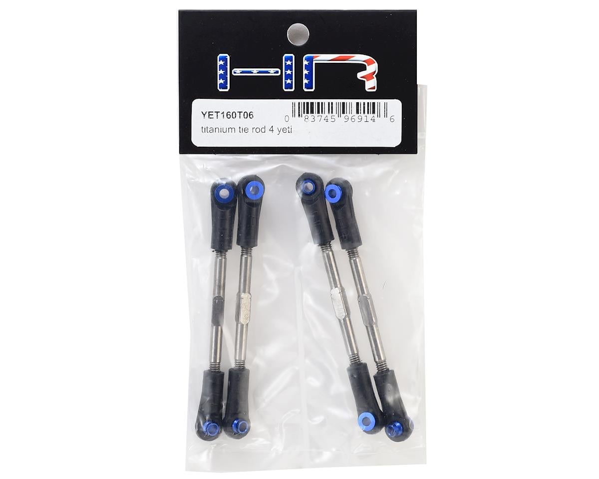 Hot Racing Axial Yeti Titanium Tie Rod Set (4)