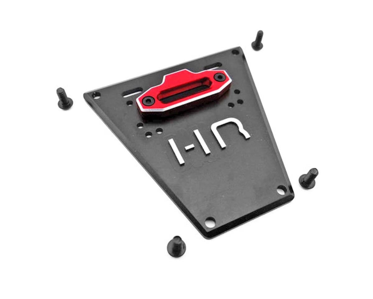 Hot Racing Aluminum Winch Mount Front Skid Plate Yeti XL