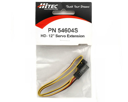 Hitec Servo Extension, 12" Heavy-Duty: Universal