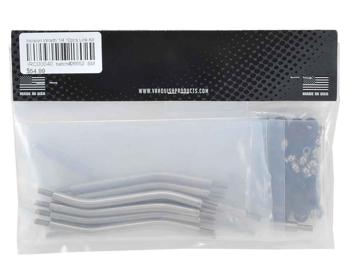 Incision Wraith 1/4 Stainless Steel Link Set (10)