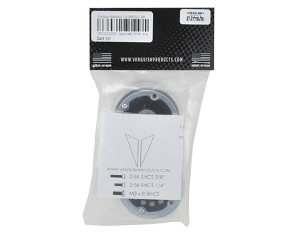 Incision Method 1.9" MR307 Aluminum Beadlock Wheels (2) (Black)
