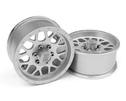 Incision KMC XD720 Roswell 1.9" Beadlock Wheels (Satin) (2)