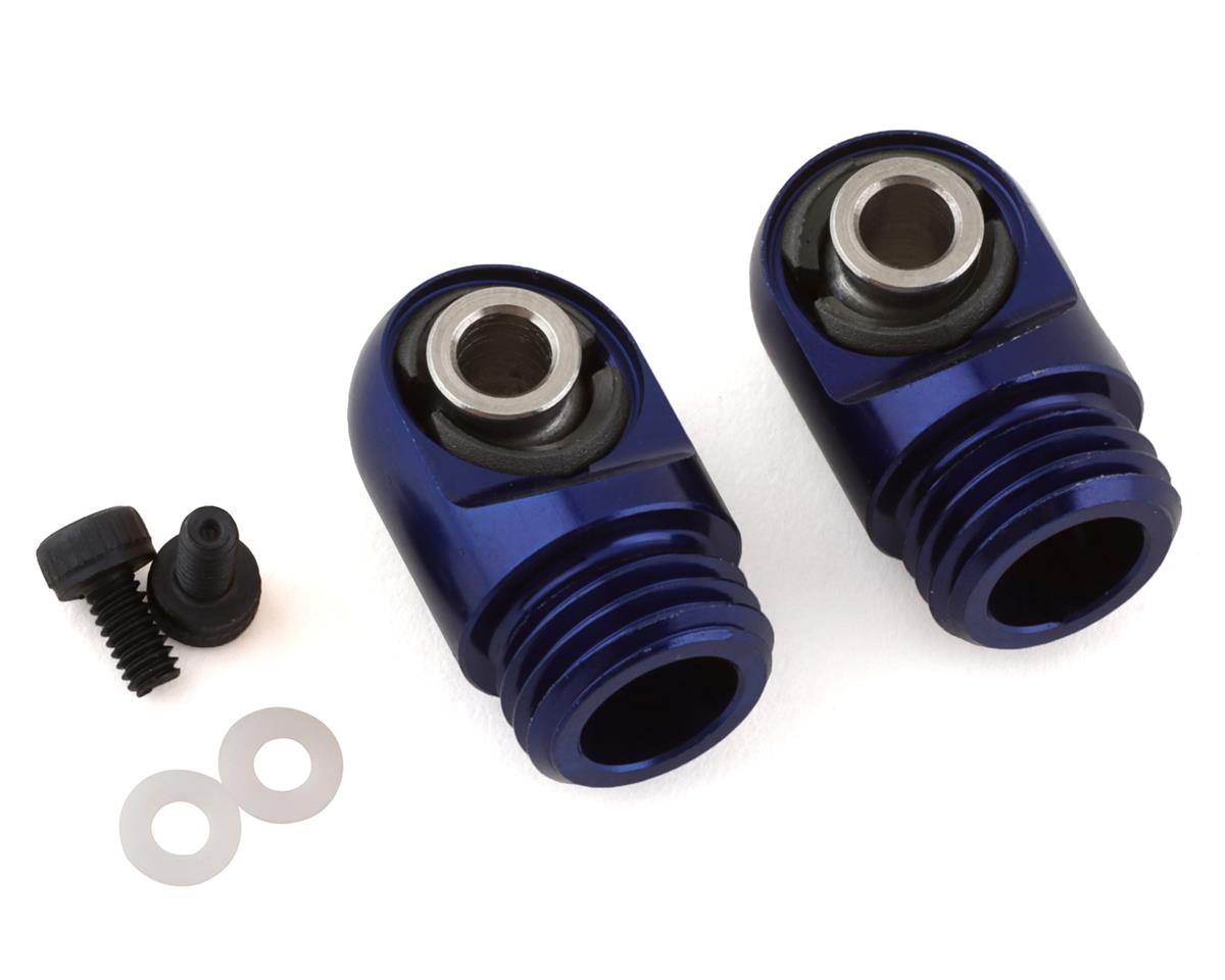 Incision S8E Machined Aluminum Shock Caps (Blue) (2)