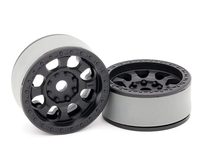 Incision 1.9 KMC KM237 Riot Molded Composite Beadlock Rims (Black) (2)