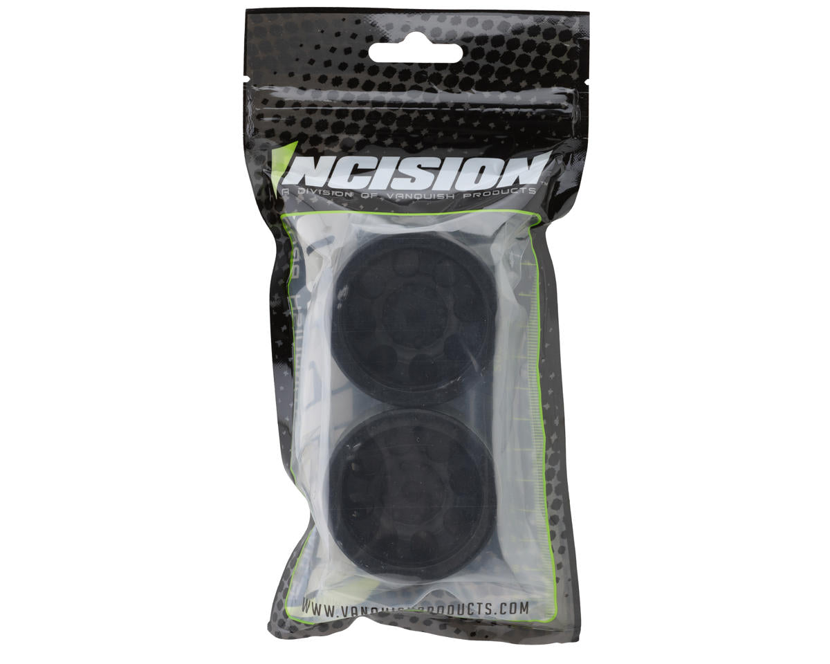 Incision 1.9 KMC KM237 Riot Molded Composite Beadlock Rims (Black) (2)