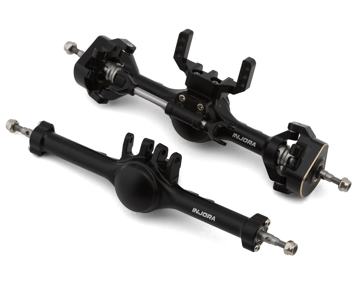 Injora Aluminum Planet Front & Rear Straight Axles Set for Traxxas® TRX-4M®