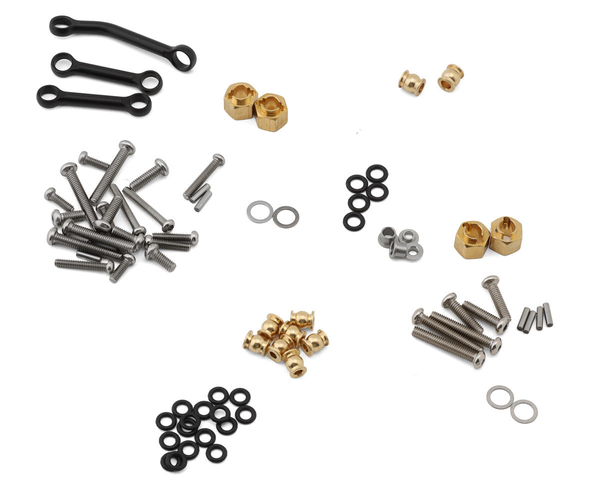 Injora Aluminum Planet Front & Rear Straight Axles Set for Traxxas® TRX-4M®