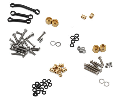 Injora Aluminum Planet Front & Rear Straight Axles Set for Traxxas® TRX-4M®