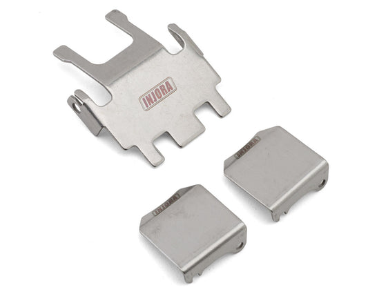 Injora Stainless Steel Skid Plate & Axles Armor for Traxxas® TRX-4M™