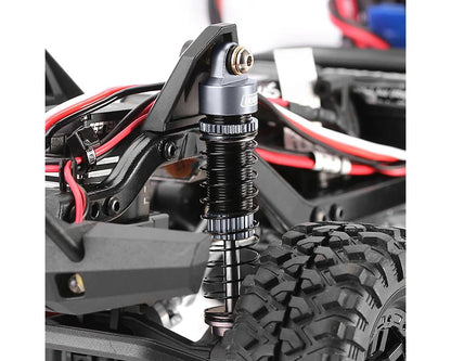 Injora Aluminum 53mm Threaded Oil Shocks for Traxxas® TRX-4M® (4) (Grey)