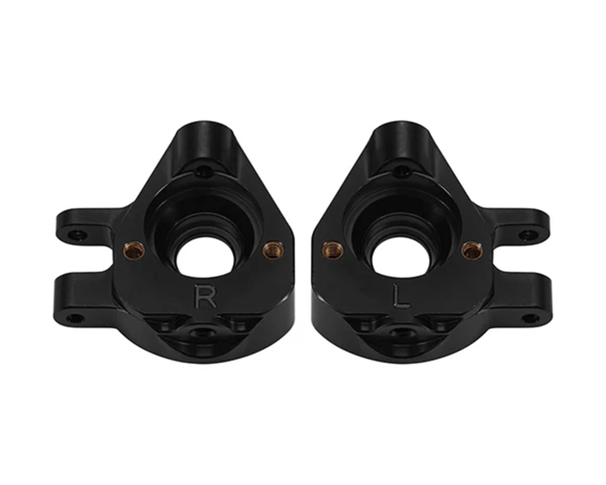 Injora Redcat Ascent-32 Brass Steering Knuckles (Black) (2) (5.4g ea)