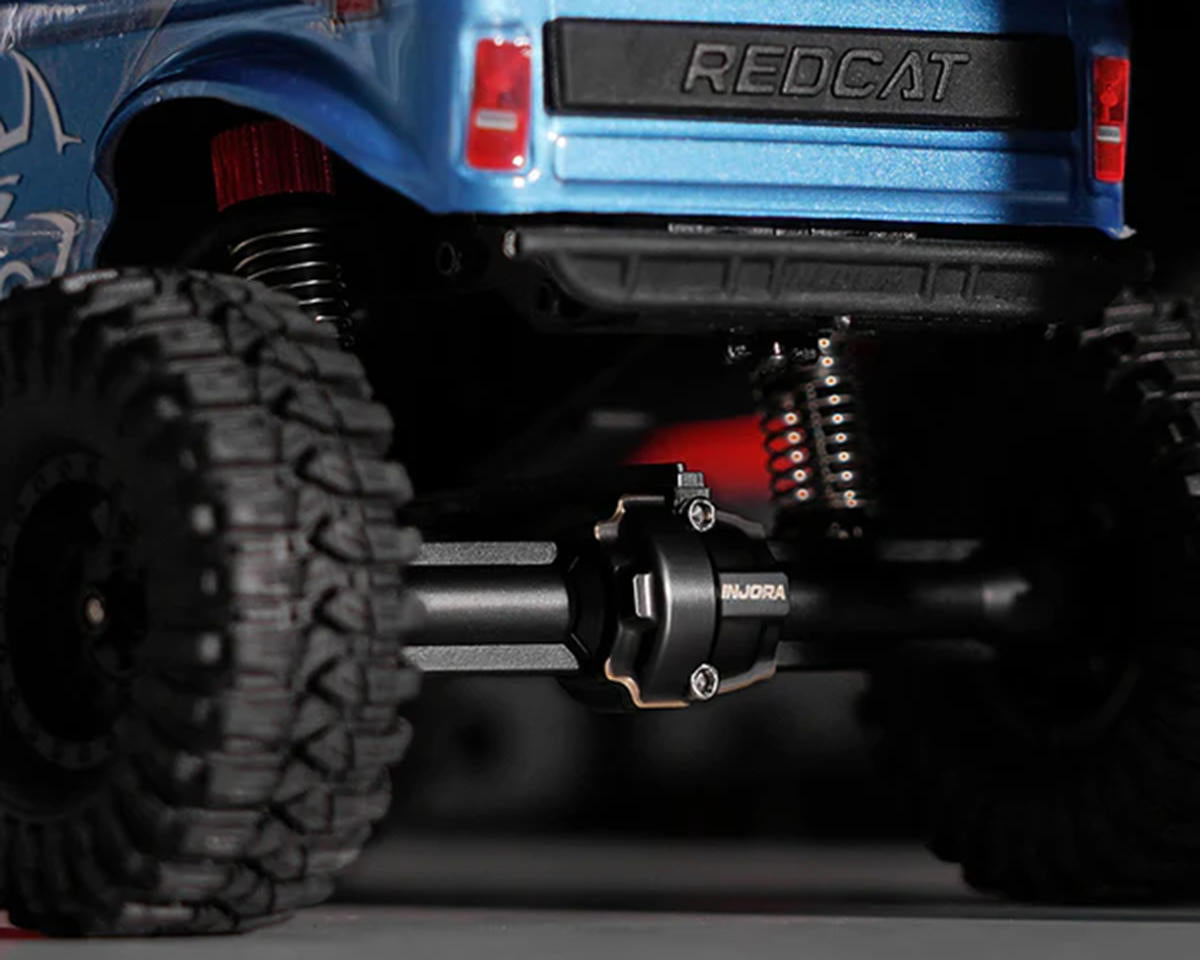 Injora Redcat Ascent-32 Brass Differential Covers (Black) (2) (2.6g ea)