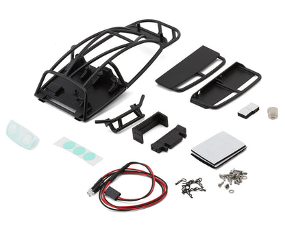 Injora BUG18 Crawler Body Set for Traxxas® TRX-4M™ (Black) (155mm Wheelbase)