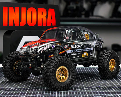 Injora BUG18 Crawler Body Set for Traxxas® TRX-4M™ (Clear) (155mm Wheelbase)