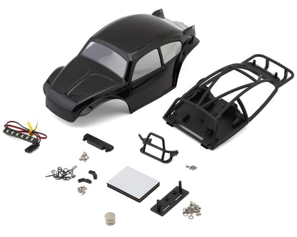 Injora Axial® SCX24 BUG24 1/24 Pre-Painted Rock Crawler Body Set (Black)