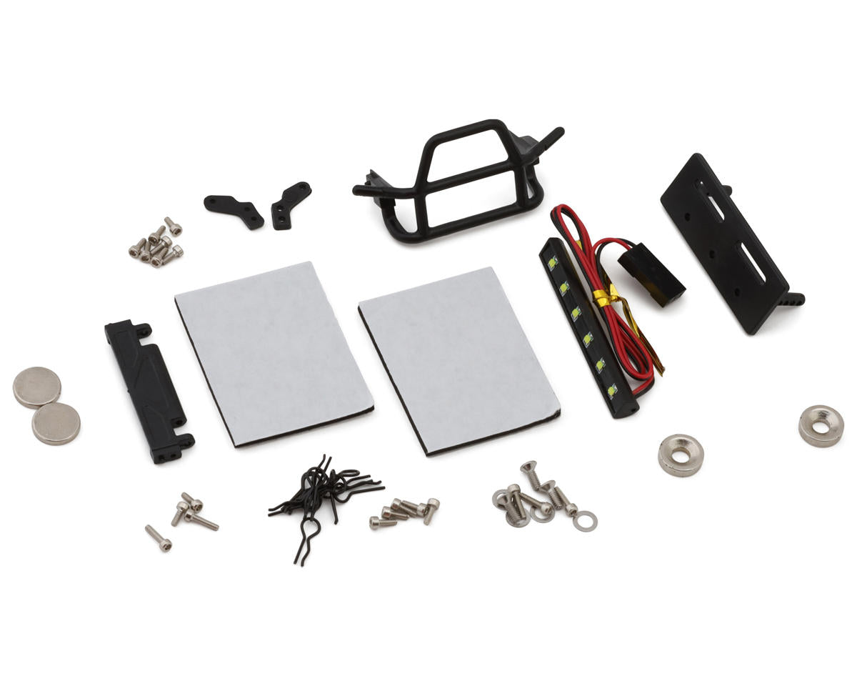 Injora Axial® SCX24 BUG24 1/24 Rock Crawler Body Set (Clear) (132mm Wheelbase)