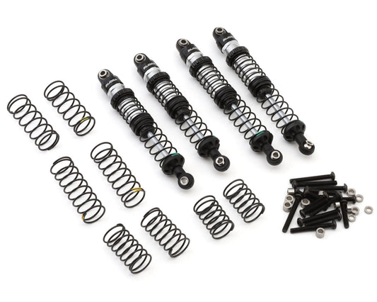 Injora DRX Aluminum Dual-Rate 1/10 Rock Crawler Threaded Oil Shocks