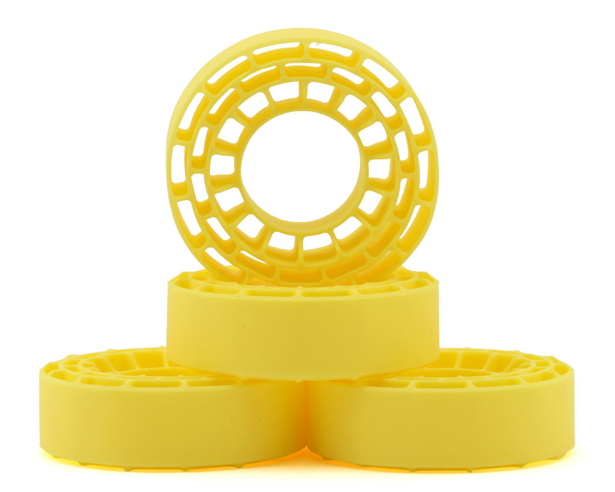 Injora 1.0" Micro Crawler Tires Silicone Rubber Inserts (62-64mm) (Super Soft)