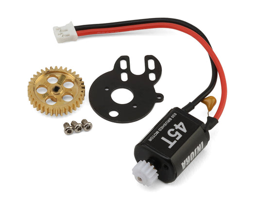 Injora Losi Micro-B/T Brushed Motor w/Aluminum Motor Mount & Brass Spur Gear