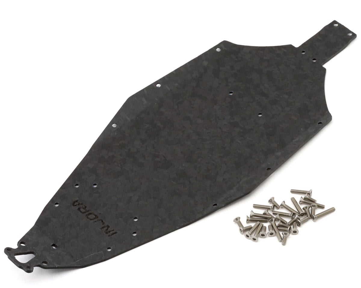 Injora Losi® Mini-B™ 1/16 Forged Carbon Fiber Chassis