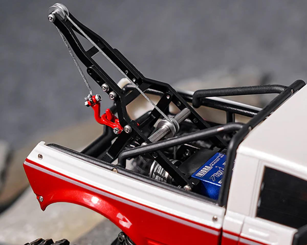Injora 1/18 Tow Truck Crane Kit & INJS2065-360 Winch Servo for Traxxas® TRX-4M®