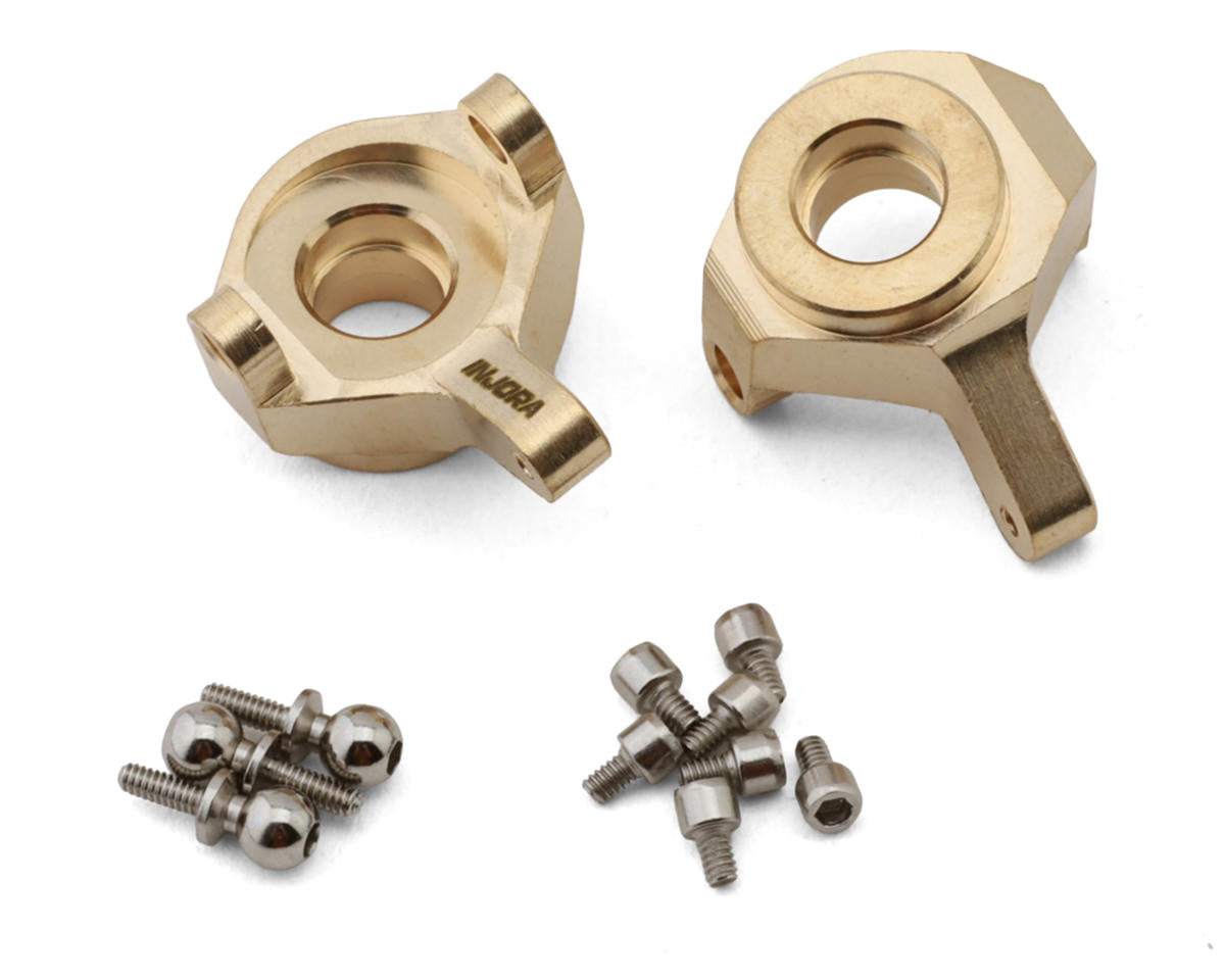 Injora Axial SCX24 Brass Steering Knuckles (2) (8g ea)