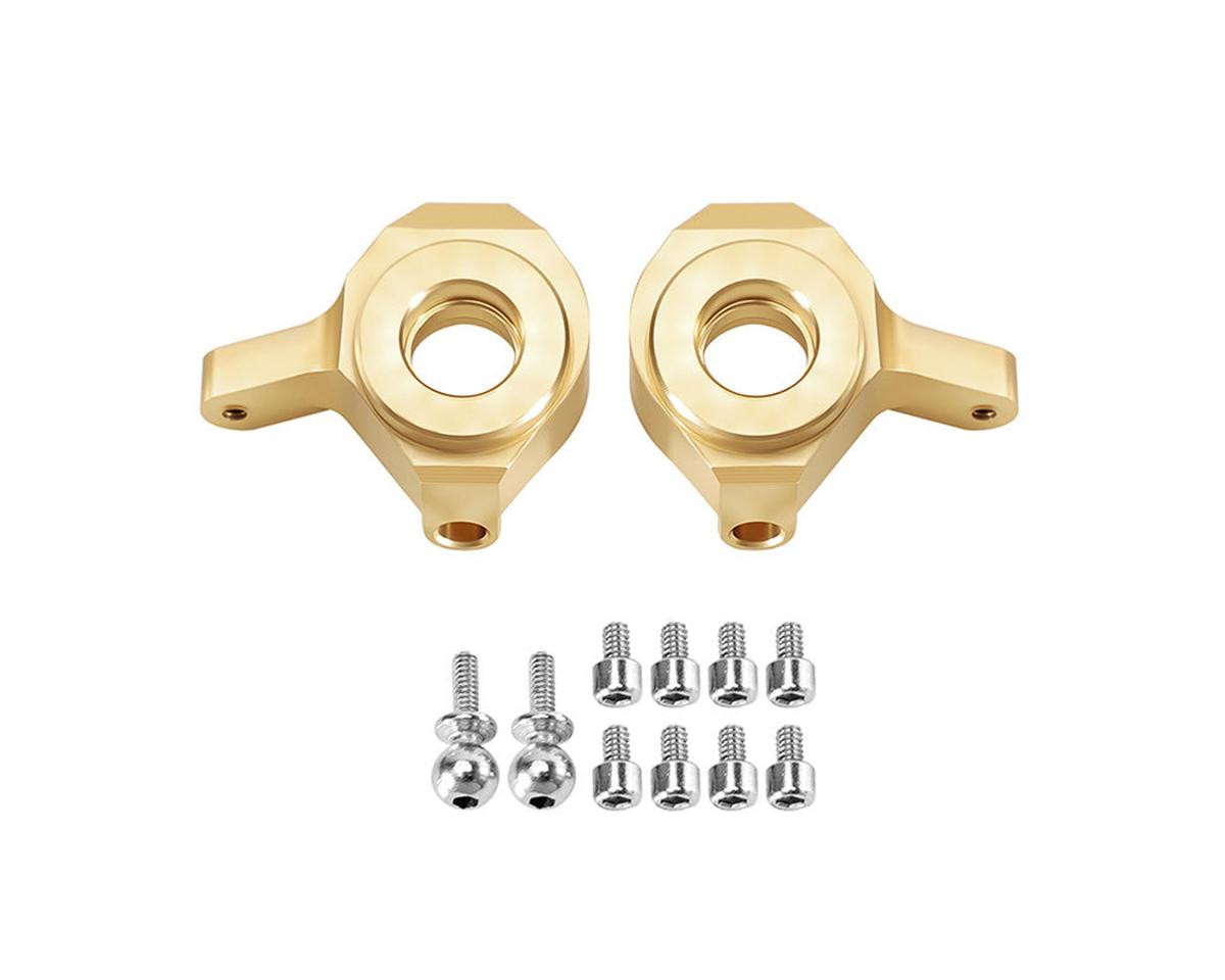 Injora Axial SCX24 Brass Steering Knuckles (2) (8g ea)