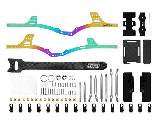 Injora Axial SCX24 Titanium LCG Comp 1/24 Crawler Chassis Kit