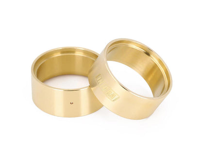 Injora 1.0" Brass Beadlock Wheel Clamp Rings (Gold) (4)