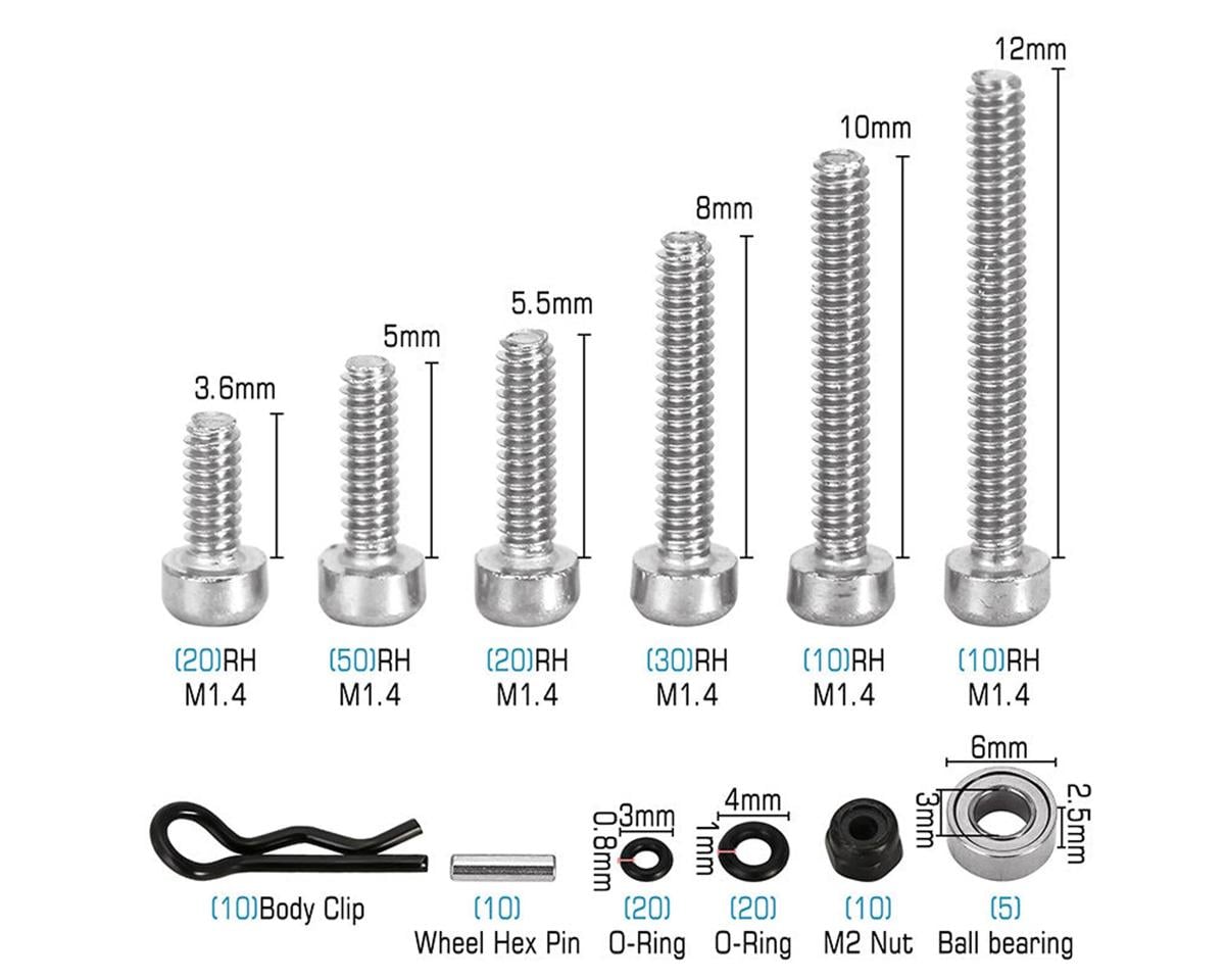 Injora Axial SCX24 Hardware Set