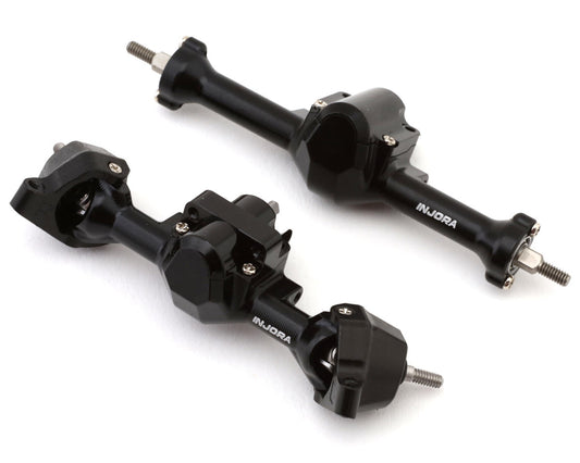 Injora Axial SCX30 Aluminum Axles w/Brass Steering Knuckles Set