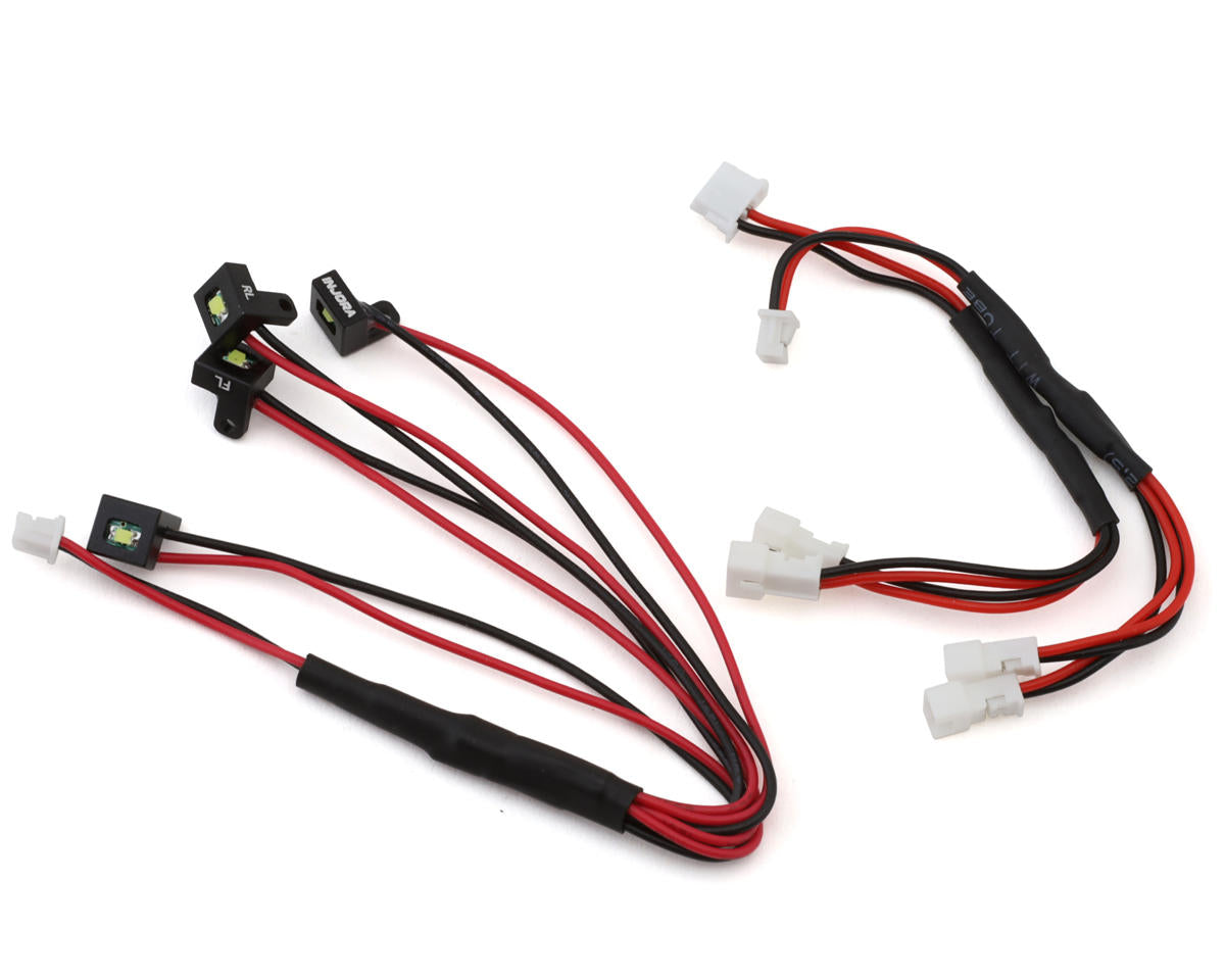 Injora 1/30 Rock Crawler LED Rock Light Kit (White) (4)