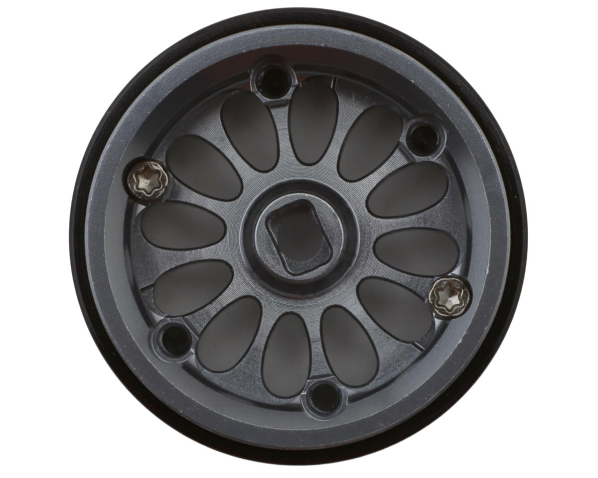 Injora 0.7" D19 Ripple Aluminum Micro Crawler Beadlock Wheels