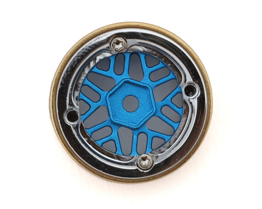 Injora 0.7" D19 ModuWheel Brass & Aluminum Micro Crawler Beadlock Wheels