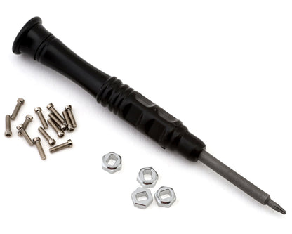 Injora 0.7" D19 ModuWheel Brass & Aluminum Micro Crawler Beadlock Wheels