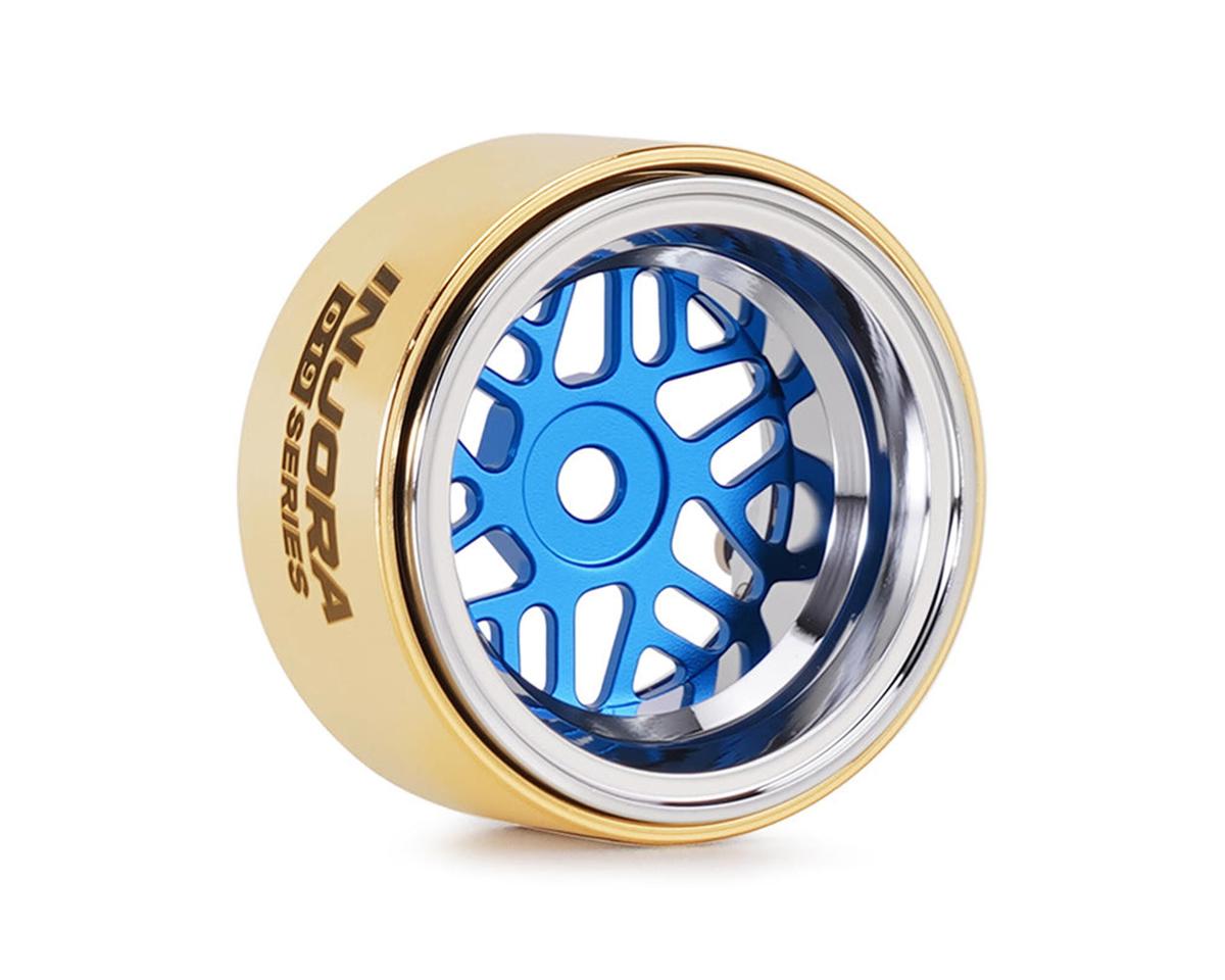 Injora 0.7" D19 ModuWheel Brass & Aluminum Micro Crawler Beadlock Wheels