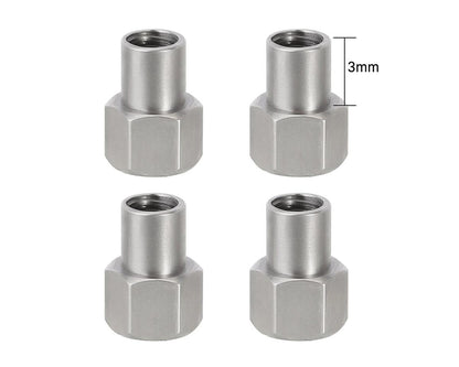 Injora 2.5mm Steel Wheel Nuts Set (2mm/3mm/5mm)