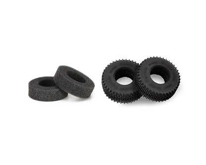 Injora 1.0" Comp Pin Multi-Terrain Micro Rock Crawler Tires (4) (S5)